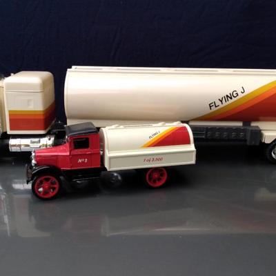 Peterbilt Semi-truck w/Tanker Trailer  "Flying J". 