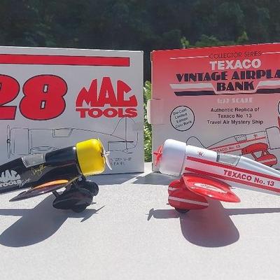 Die Cast Airplane Banks