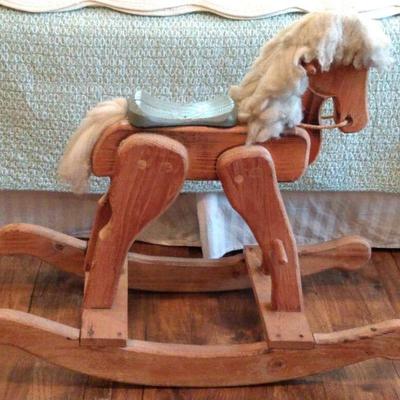 Wooden Rocking Horse