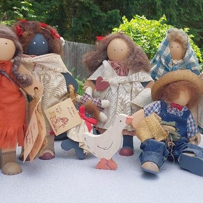 Lizzie High Wooden Dolls #2