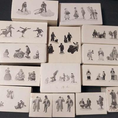 DEPARTMENT 56 LOT #15- COLLECTION OF VILLAGERS 