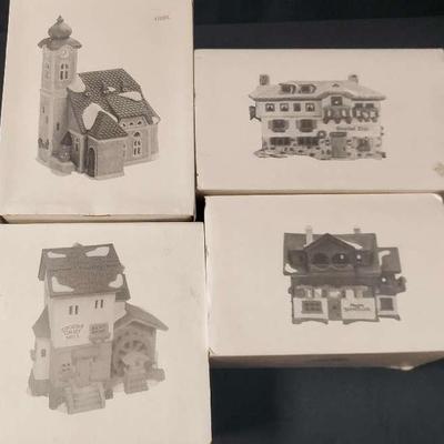 DEPARTMENT 56 LOT #7- ALPINE VILLAGE SERIES 
