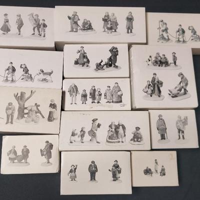 DEPARTMENT 56 LOT #14- COLLECTION OF VILLAGERS 