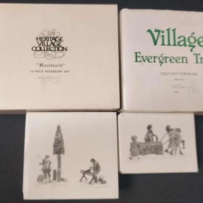 DEPARTMENT 56 LOT #19- FIGURINES AND ACCESSORIES 