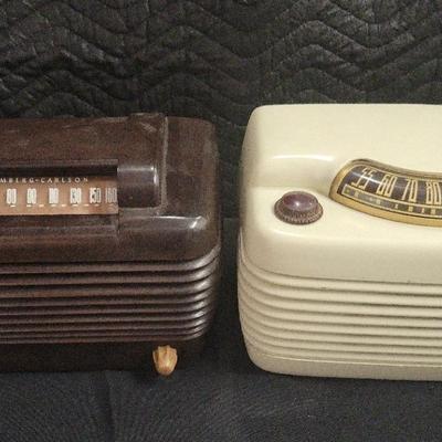 PHILCO TUBE RADIO AND STROMBERG CARLSON TUBE RADIO 