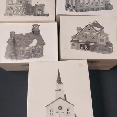 DEPARTMENT 56 LOT #3- NEW ENGLAND SERIES 
