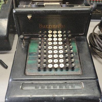VINTAGE BURROUGHS ADDING MACHINE 