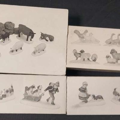 DEPARTMENT 56 LOT #16- FIGURINES AND ANIMALS