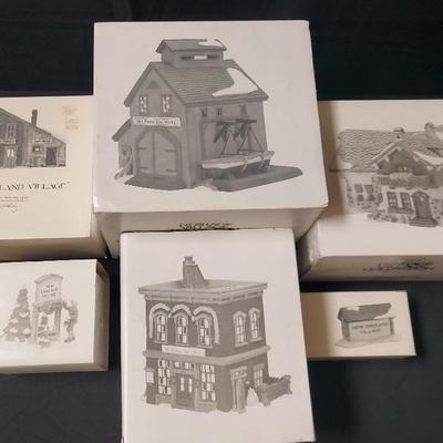 DEPARTMENT 56 LOT #6- NEW ENGLAND VILLAGE SERIES 