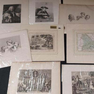 GENUINE ANTIQUE PRINTS 2