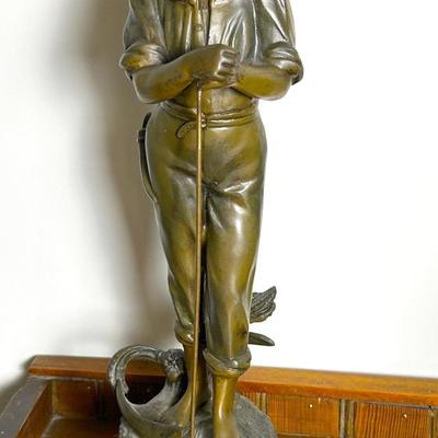 Aristide DeRanieri “Faucheur” Bronze Sculpture