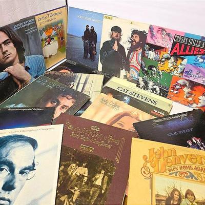 Vintage Vinyl Records: Folk, Folk Rock, Singer Songwriter
