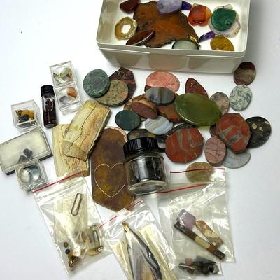Cut & Polished Rocks & Minerals + Pendants & Other Jewelry Supplies - Opal, Agate, Malachite, & More