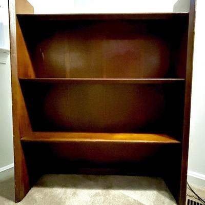 Mid Century Hutch / Bookcase -30.5x10.5x38"