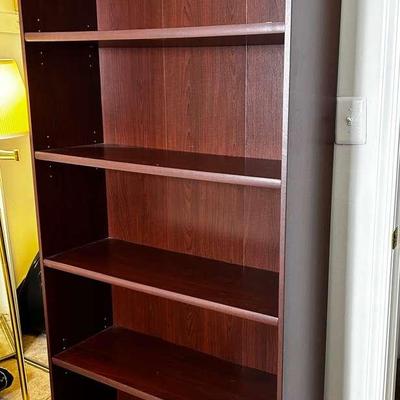 Laminate Bookcases - 3 Total Book Shelves - 35.5x12x72”