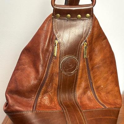 Made in Italy Andrea Leather Bucket Bag