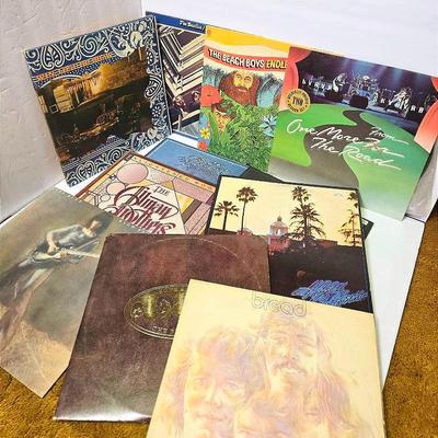 Vintage Vinyl Records: Classic, Southern & Guitar Rock - Beatles, Allman Brother, More