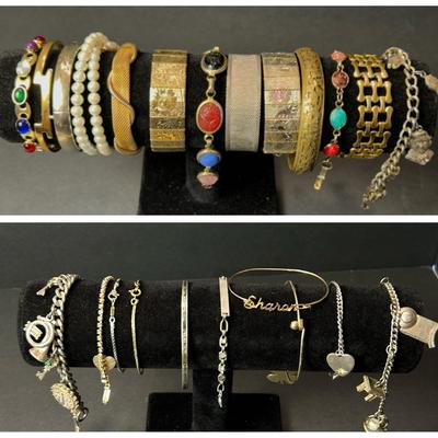 Vintage Costume Jewelry Bracelets