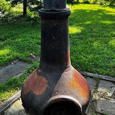 Chiminea Outdoor Fireplace 22x52