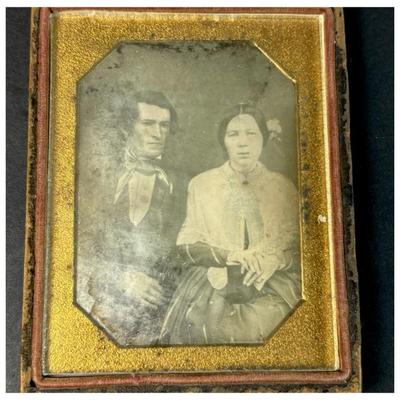 Daguerreotypes: Quarter & Sixth Plate Mother & Infant Child, Husband & Wife, Print Reproduction