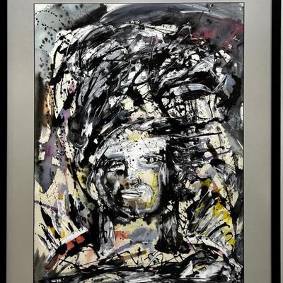 Original Painting By Brazilian Artist Anita Lalemay 