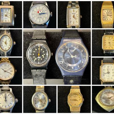 Vintage Ladies Watches - Seiko, Citizen, Swatch, Timex, & More