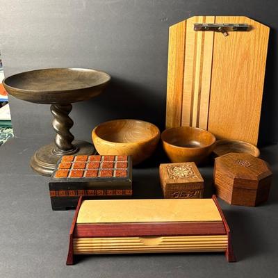 Wooden Ware: Turned Wood Bowls, Appalachian Spring Pen Box, More