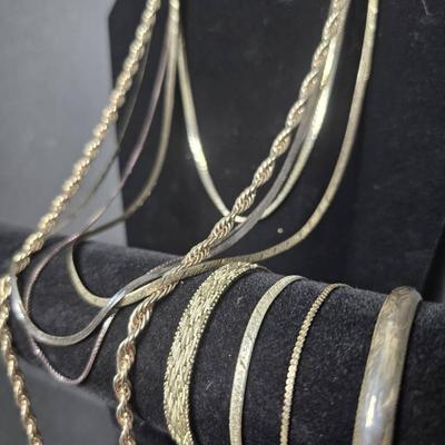 Sterling Silver Necklaces & Bracelets