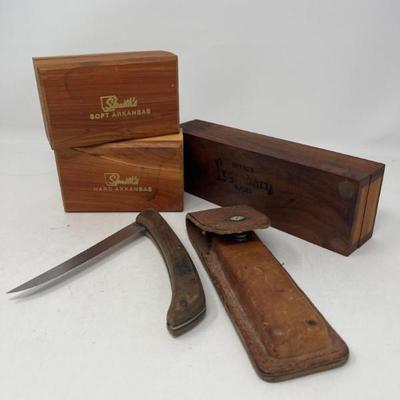 Chicago Cutlery Filet with Sheath & Sharpening Blocks