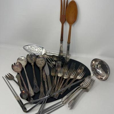 Eclectic Flatware Collection: Sterling, Silverplate & Stainless