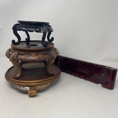 Variety of Display Stands for Vases, Bowls, Statues, Candles