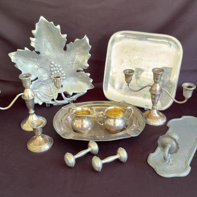 Sterling And Metalware Decor 