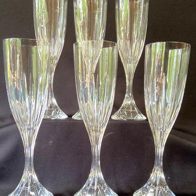 Christofle Paris Champagne Flutes 