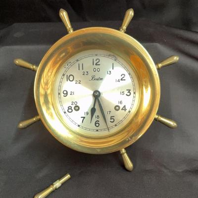 Boston Ship’s Bell Clock