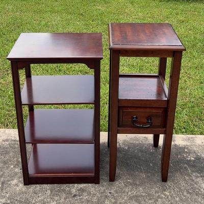 Bombay And Pier One Side Tables