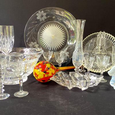 Glass And Crystal Items 