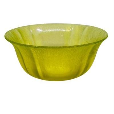 Lot 139  
Tiffin Yellow Vaseline Stretch Glass Bowl