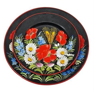 Lot 141   
Ditmar Urbach Peasant Art Czechoslovakia Plates