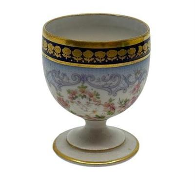 Lot 090   
J.P. France Limoges Egg Cup