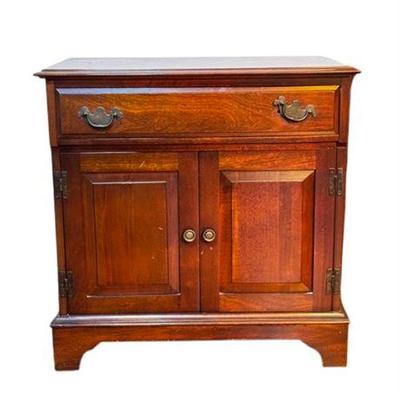Lot 051   
Permacraft Furniture Vintage Mahogany Music Storage Cabinet