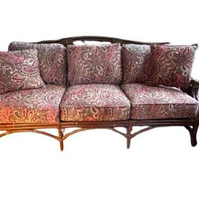 Lot 043   
Rattan Sofa, Vintage