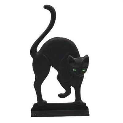 Lot 013   
Cast Iron Black Cat Doorstop
