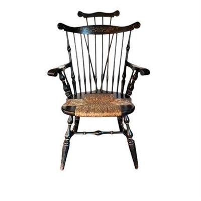 Lot 080   
Antique Nichols & Stone Co. Windsor Chair