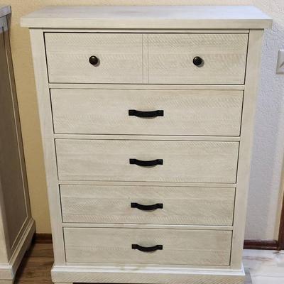 Whitewash Dresser On The Right