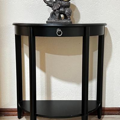 Vintage Colonial Clock Co. Elephant Clock & Stand 