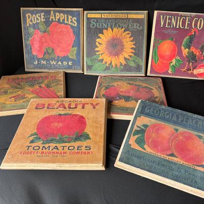 Vintage Fruit & Produce Art