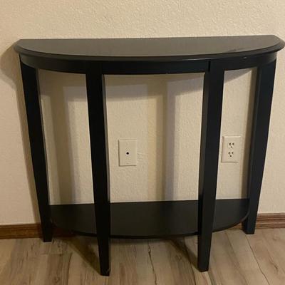 Black Entry Table 