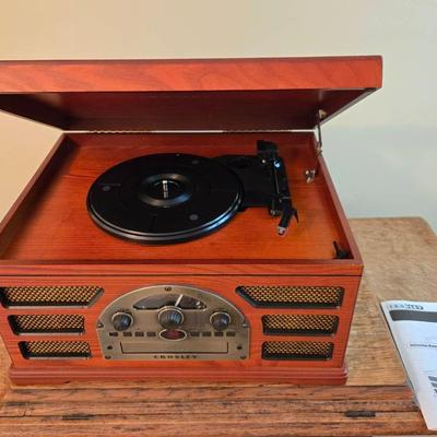 Crosley Media Player: Record, Radio, CD, Cassettes