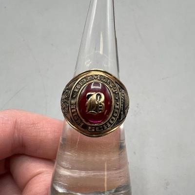 10k Gold Class Ring- Belmont High School 