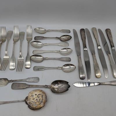 20 Piece Set International Sterling Silver Flatware...1810 Pattern 